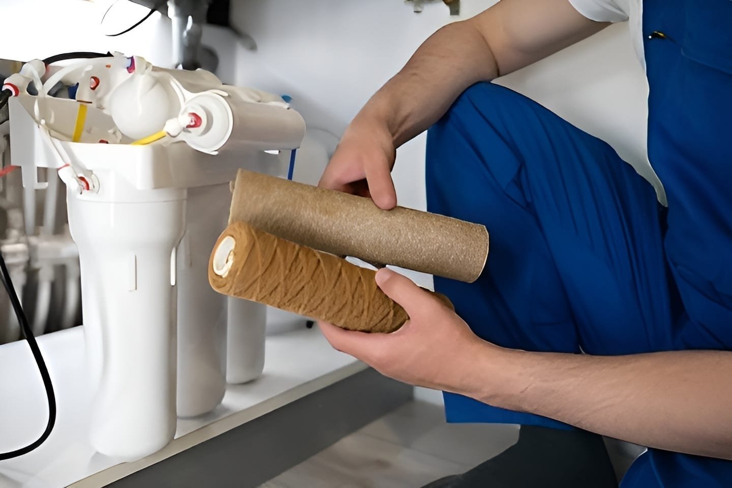 how to change water filter cartridge