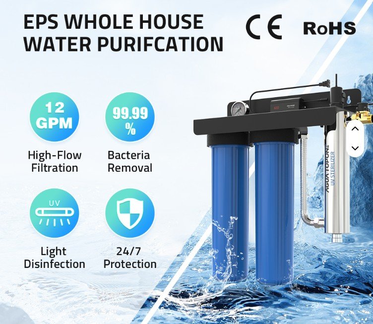 Rainwater Filtration System with UV Disinfection - Image 2